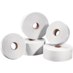 2" x 600' White Tape Logic® #6000 Non Reinforced Water Activated Tape
